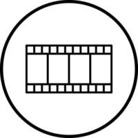 Film Spule Vektor Symbol Stil