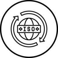 iso Standards Vektor Symbol Stil
