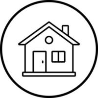 Haus Vektor Symbol Stil