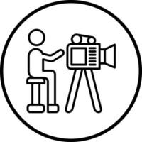 filmen Vektor Symbol Stil