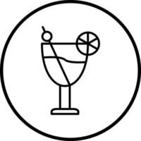 Cocktails Vektor Symbol Stil