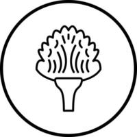 Schnittlauch Blüten Vektor Symbol Stil