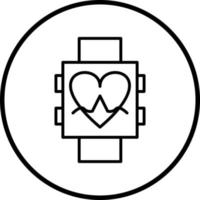 Smartwatch Vektor Symbol Stil
