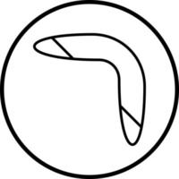 Vektor Design Boomerang Vektor Symbol Stil