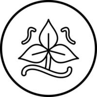 Blumen- designa Vektor Symbol Stil