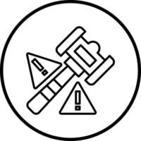 Vektor Design spotten Versteigerung Vektor Symbol Stil