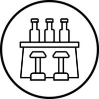 Bar Vektor Symbol Stil