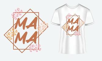 mamma citat vektor typografi mamma design, citat t skjorta mönster