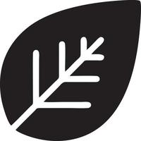 Baum Symbol Symbol Bild Vektor, Illustration von das Baum Botanik im schwarz Bild vektor