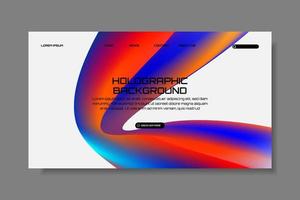 modern modisch körnig Gradient Hintergrund, bunt abstrakt Flüssigkeit 3d Formen. Sanft Gradient Hintergrund mit Platz zum Text. futuristisch Design zum Banner, Poster, Abdeckung, Flyer, Präsentation, Landung Seite vektor