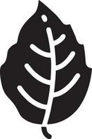 Baum Symbol Symbol Bild Vektor, Illustration von das Baum Botanik im schwarz Bild vektor