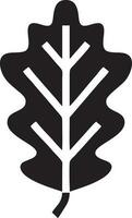 Baum Symbol Symbol Bild Vektor, Illustration von das Baum Botanik im schwarz Bild vektor