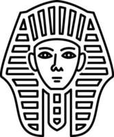 Liniensymbol für Ägypter vektor