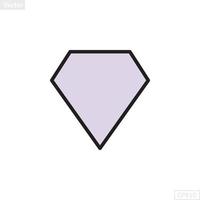 diamant form illustration vektor grafisk