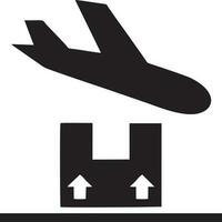 Flugzeug Symbol Symbol Bild Vektor, Illustration von das Flug Luftfahrt im schwarz Bild. eps 10 vektor