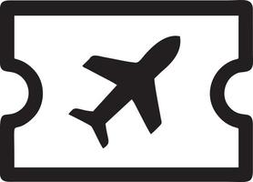 Flugzeug Symbol Symbol Bild Vektor, Illustration von das Flug Luftfahrt im schwarz Bild. eps 10 vektor