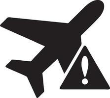 Flugzeug Symbol Symbol Bild Vektor, Illustration von das Flug Luftfahrt im schwarz Bild. eps 10 vektor