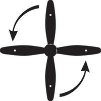 plan ikon symbol bild vektor, illustration av de flyg flyg i svart bild. eps 10 vektor