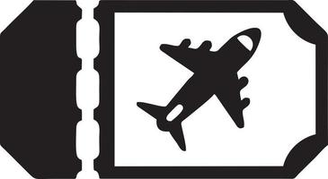 Flugzeug Symbol Symbol Bild Vektor, Illustration von das Flug Luftfahrt im schwarz Bild. eps 10 vektor