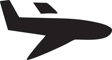 Flugzeug Symbol Symbol Bild Vektor, Illustration von das Flug Luftfahrt im schwarz Bild. eps 10 vektor