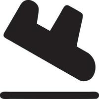 Flugzeug Symbol Symbol Bild Vektor, Illustration von das Flug Luftfahrt im schwarz Bild. eps 10 vektor