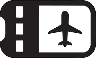 Flugzeug Symbol Symbol Bild Vektor, Illustration von das Flug Luftfahrt im schwarz Bild. eps 10 vektor