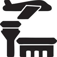 Flugzeug Symbol Symbol Bild Vektor, Illustration von das Flug Luftfahrt im schwarz Bild. eps 10 vektor