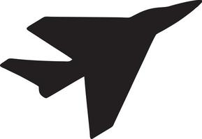 Flugzeug Symbol Symbol Bild Vektor, Illustration von das Flug Luftfahrt im schwarz Bild. eps 10 vektor