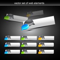 Vektor-Chat-Blase-Schaltfläche vektor