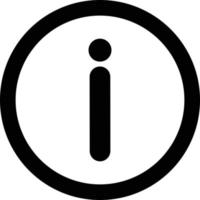 Information Zeichen Vektor . die Info und FAQ Symbol Symbol Illustration