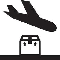 Flugzeug Symbol Symbol Bild Vektor, Illustration von das Flug Luftfahrt im schwarz Bild. eps 10 vektor