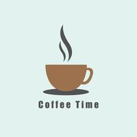 Kaffee Tasse Logo Vektor Vorlage