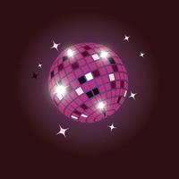 Disko Ball Symbol Vektor Illustration Design