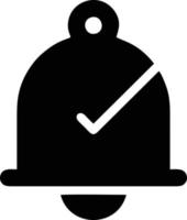 Glocke Benachrichtigung Symbol Symbol Vektor Bild. Illustration von das Alarm warnen Symbol im eps 10