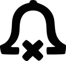 Glocke Benachrichtigung Symbol Symbol Vektor Bild. Illustration von das Alarm warnen Symbol im eps 10