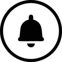 Glocke Benachrichtigung Symbol Symbol Vektor Bild. Illustration von das Alarm warnen Symbol im eps 10