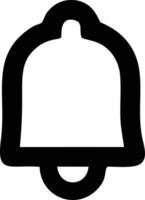 Glocke Benachrichtigung Symbol Symbol Vektor Bild. Illustration von das Alarm warnen Symbol im eps 10