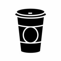 Kaffee Tasse Symbol einfach Vektor Illustration.