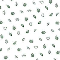 Blätter Muster Vektor Hintergrund Illustration