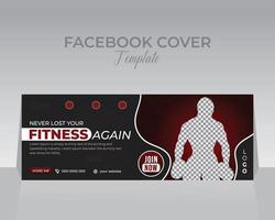 Facebook Cover Design Vorlage vektor