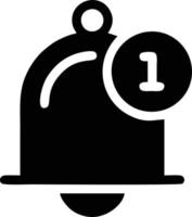 Glocke Benachrichtigung Symbol Symbol Vektor Bild. Illustration von das Alarm warnen Symbol im eps 10