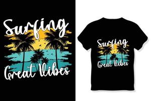 sommar strand t skjorta ,sommar typografi t skjorta design, sommar citat design text vektor