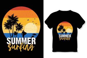 Sommer- Strand t Hemd ,Sommer Typografie t Hemd Design, Sommer- Zitate Design Beschriftung vektor