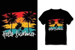 Sommer- Strand t Hemd ,Sommer Typografie t Hemd Design, Sommer- Zitate Design Beschriftung vektor