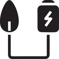 batteri energi ikon symbol vektor bild. illustration av de batterier avgift elektrisk ikon design bild. eps 10