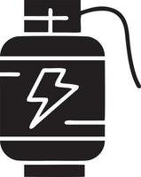 Batterie Energie Symbol Symbol Vektor Bild. Illustration von das Batterien aufladen elektrisch Symbol Design Bild. eps 10