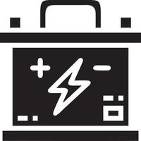 Batterie Energie Symbol Symbol Vektor Bild. Illustration von das Batterien aufladen elektrisch Symbol Design Bild. eps 10