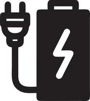 Batterie Energie Symbol Symbol Vektor Bild. Illustration von das Batterien aufladen elektrisch Symbol Design Bild. eps 10