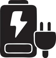 Batterie Energie Symbol Symbol Vektor Bild. Illustration von das Batterien aufladen elektrisch Symbol Design Bild. eps 10