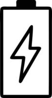 Batterie Energie Symbol Symbol Vektor Bild. Illustration von das Batterien aufladen elektrisch Symbol Design Bild. eps 10